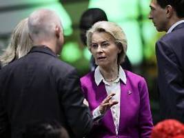 Rückschlag für EU-Kommission: Von der Leyen reist mit abgeschwächten Klimazielen nach Brasilien