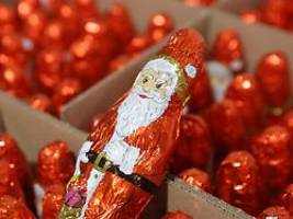 teilweise fast vier euro: schoko-weihnachtsmänner kosten dieses jahr deutlich mehr