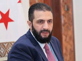 krieg in nahost: un-sanktionen gegen syriens Übergangspräsidenten al-scharaa aufgehoben