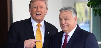 Donald Trump trifft Viktor Orbán und ist offen für Ausnahme bei Sanktionen auf russisches Öl