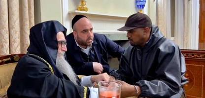 kanye west bittet rabbi pinto um vergebung für antisemitische tiraden