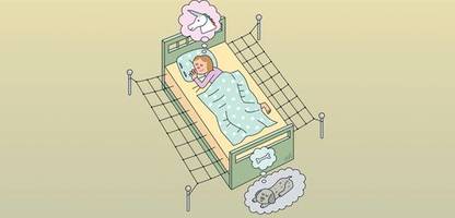 rätsel des alltags: warum fällt man im schlaf nicht aus dem bett?