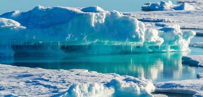 Nordpolarmeer: Meereisbedeckung ließ sich mithilfe kosmischen Staubs rekonstruieren