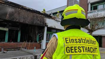 Großfeuer an Geesthachter Schule: So läuft jetzt der Unterricht
