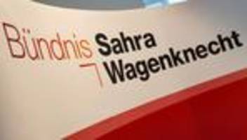 Partei im Umbruch: Namensstreit im BSW: Länderchefs mit neuem Vorschlag