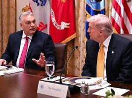 Ein Jahr oder unbefristet?: Orban und Trump bei Ausnahme von Russland-Sanktionen uneinig