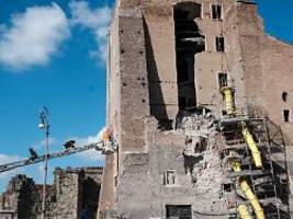 Nicht nur der Torre dei Conti: Italien bröckelt sein Kulturerbe weg