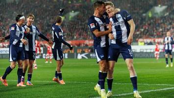 Hertha BSC klettert auf dem Betzenberg zu den Spitzenteams hinauf