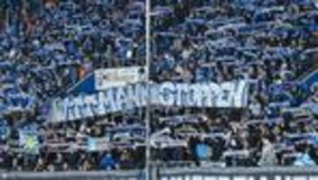 Wirbel um Fahndungsplakate: Nach Fan-Protesten: Wittmann stellt Strafanzeige