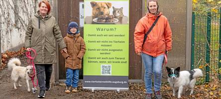 Die Tierfutternothilfe hilft jetzt im ehemaligen Tierheim