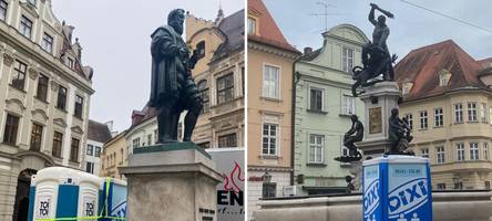 „Jedem Denkmal ein Dixi“: Wie Augsburg mit 0,0 Förderung mehr öffentliche Toiletten schaffen will