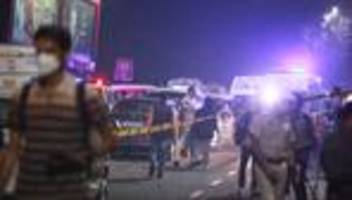 Explosion: Minister: Mindestens acht Tote bei Autoexplosion in Delhi