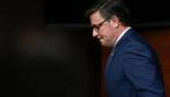 US-Shutdown: Johnson will diese Woche über Übergangsetat für US-Haushalt abstimmen