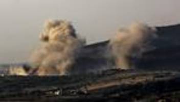 krieg in gaza: israel greift erneut gebiete im libanon an