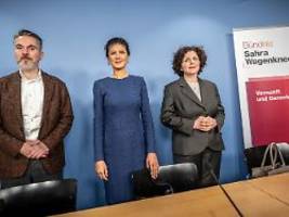 Wechsel an der Parteispitze: Wagenknecht zieht sich vom BSW-Vorsitz zurück - de Masi soll Nachfolger werden