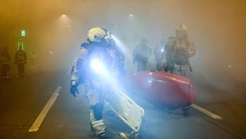 Notfallübung im Autobahntunnel Tegel: Diese Sperrzeiten sind geplant