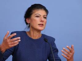 bsw: wagenknecht will nicht mehr parteichefin sein