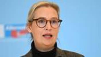 AfD: Alice Weidel kündigt Konsequenzen wegen Reiseplänen nach Russland an