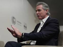 Menschen müssen sich wehren: Gouverneur Newsom: Lasst euch nicht von Trump einschüchtern