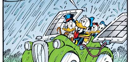 Lustiges Taschenbuch: Donald Duck steigt von 313 auf E-Auto um