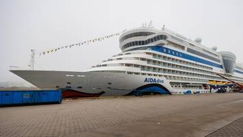 kreuzfahrt der superlative ab hamburg: „aidadiva“ startet weltreise