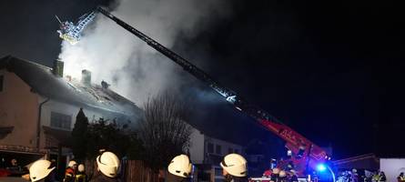 Explosion eines Wohnhauses im Landkreis Pfaffenhofen: Polizei geht von Brandstiftung aus