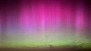 Buntes Geflimmer am Morgen: Kräftiger Sonnensturm sorgt für Polarlichter bis nach Bayern