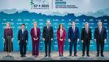 ukrainekrieg: g7 wollen kontaktlinie in der ukraine als ausgangpunkt für verhandlung