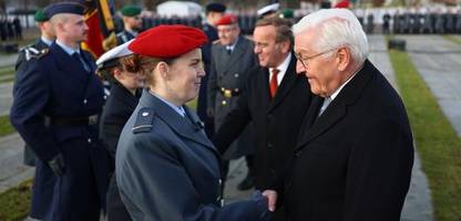 wehrpflicht: frank-walter steinmeier findet pflichtzeit für alle am gerechtesten