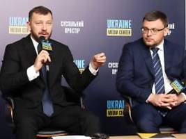 Bereicherung am Krieg: Ukraine verhaftet erste Verdächtige in Korruptionsskandal