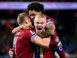 Italien muss in WM-Playoffs: Haaland und Co. schicken Italien in zwölf Minuten ins Fiasko