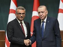 Vorschlag mit wenig Rückhalt: Erdogan will Zweistaatenlösung in Zypern