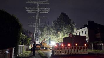 Nach Brandanschlag auf Stromnetz – Reparaturen dauern noch lange