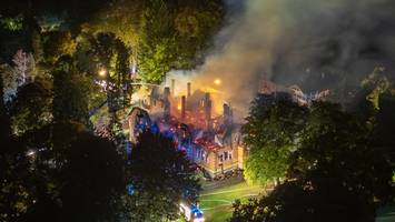 Schloss von Thurn und Taxis abgebrannt: Ermittler mit neuer Erkenntnis
