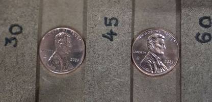 münzanstalt in usa prägt letzten us-penny - anordnung von donald trump