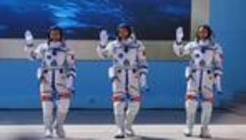 Raumfahrt: Chinas gestrandete Astronauten sollen aus All zurückkehren