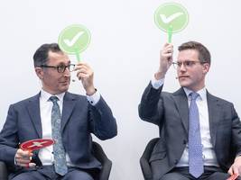 wahlkampf in baden-württemberg: rivalen unter sich: „sie stimmen mir also zu?“