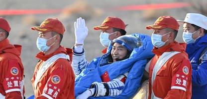 »Shenzou 20«: Gestrandete Raumfahrer sind zurück in China
