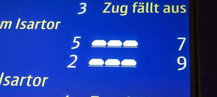 nur eine s-bahn-linie bleibt: wochenend-sperrung trifft münchen-besucher hart