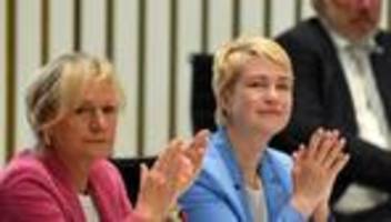 Regierungskoalition in MV: Schwesing und Oldenburg loben vier Jahre rot-rote Koalition