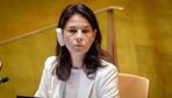 weltklimakonferenz: baerbock nennt klimakrise die größte bedrohung unserer zeit