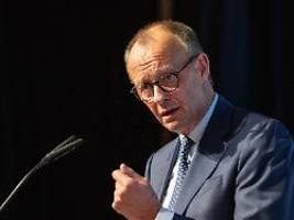 Kritik an Einstellung vielerorts: Merz fordert Leistungsbereitschaft und Optimismus