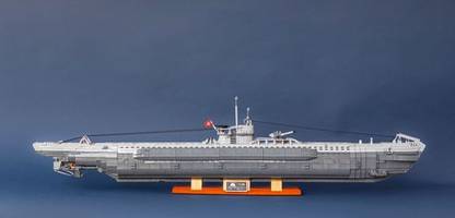 U-96 aus Klemmbausteinen im Test: Das U-Boot aus »Das Boot« als Klötzchen-Bausatz