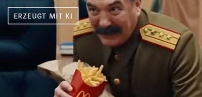 KI-generierte Filme mit historischen Persönlichkeiten: Stalin klaut Pommes bei McDonald’s