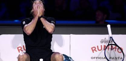 tennis: alexander zverev kritisiert sich nach niederlage in turin scharf