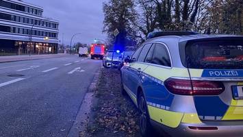 Feuer beim Airbus-Werk Finkenwerder: Polizei sperrt Wohnstraße