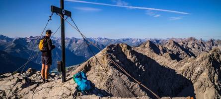 Das sind die zehn höchsten Gipfel der Allgäuer Alpen