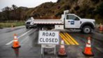 Unwetter: Mindestens zwei Tote bei Regenstürmen in Kalifornien