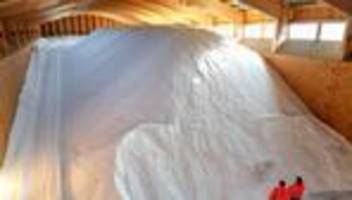 winterdienst: kommunen rüsten sich für schnee und eis auf sachsens straßen