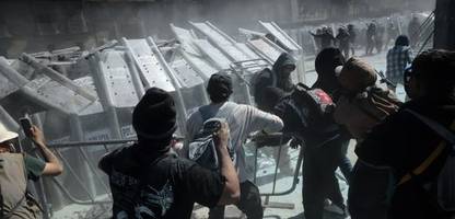 mexiko: behörden melden 120 verletzte bei demonstration in mexiko-stadt